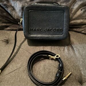 Marc Jacobs Navy and Black Crossbody Bag